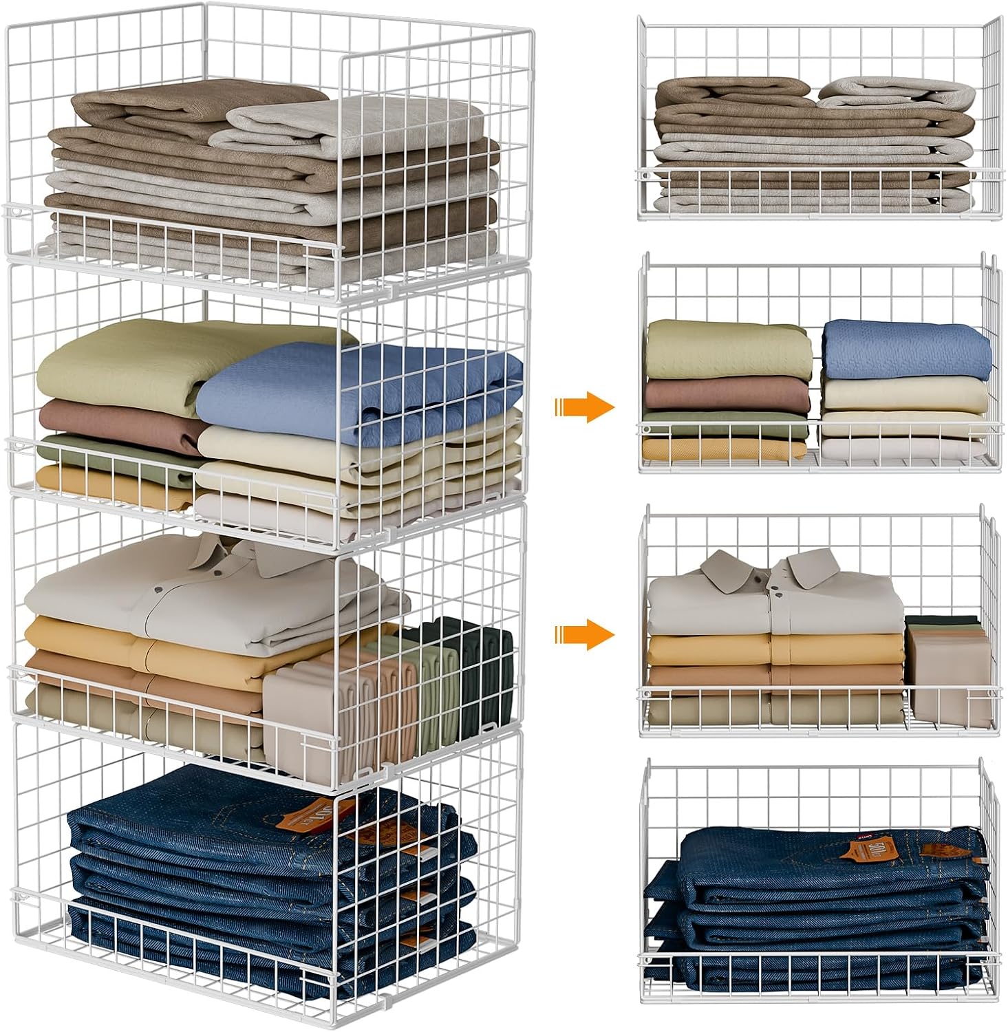 Stackable Wire Storage